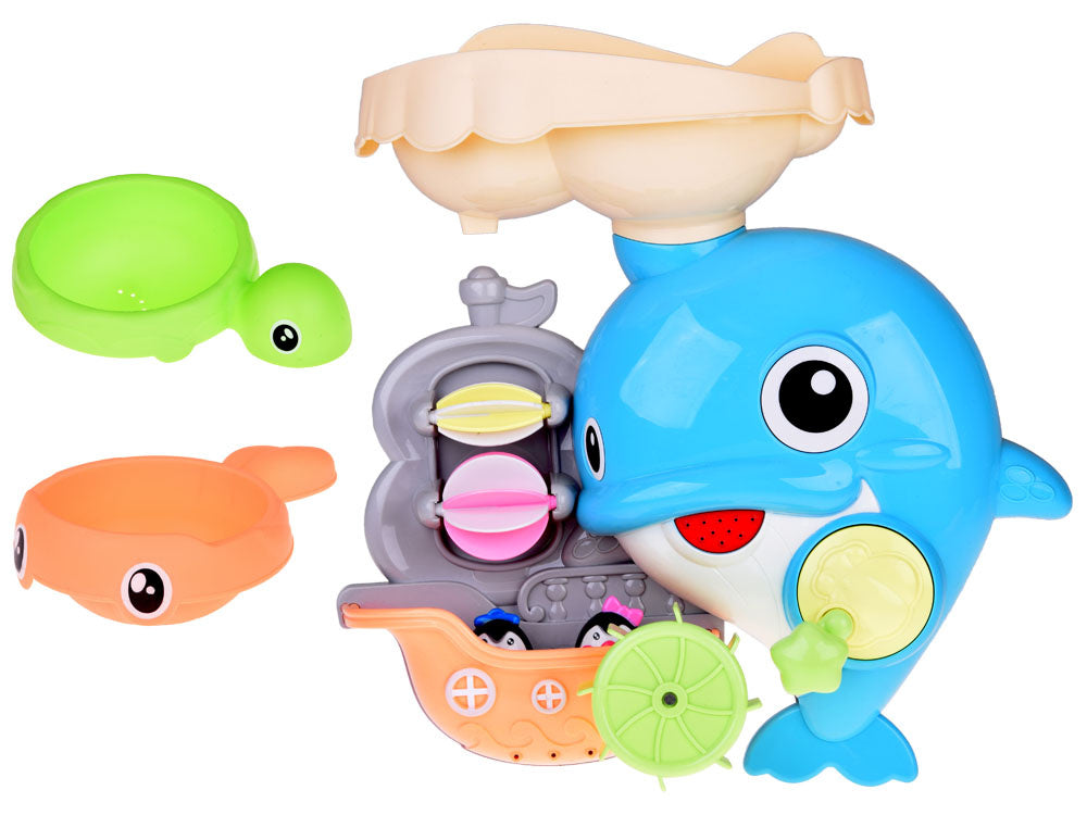 Vonios žaislas „Laimingas delfinas“