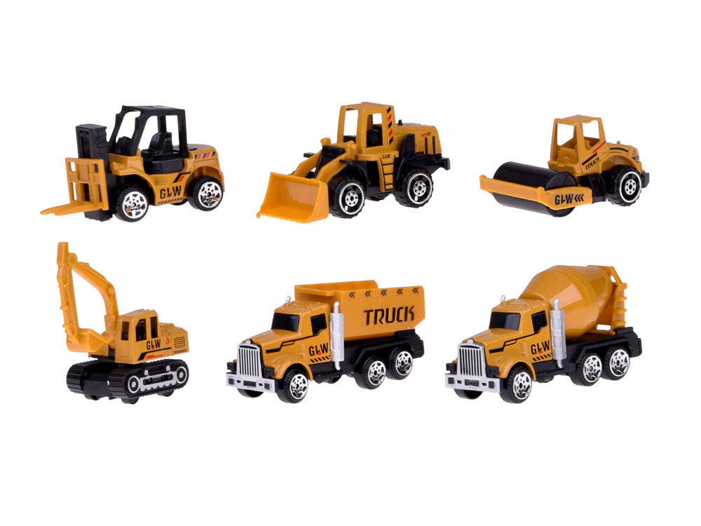 Sunkvežimio su konteineriu ir priedais rinkinys