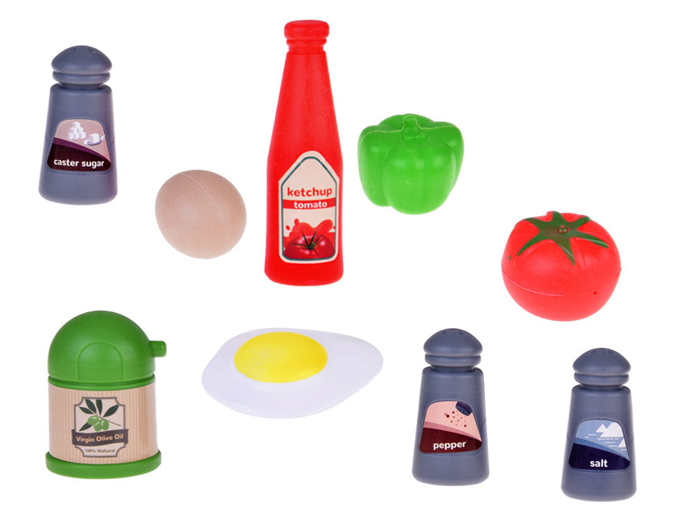 Mažojo virėjo rinkinys su priedais ir garso efektais