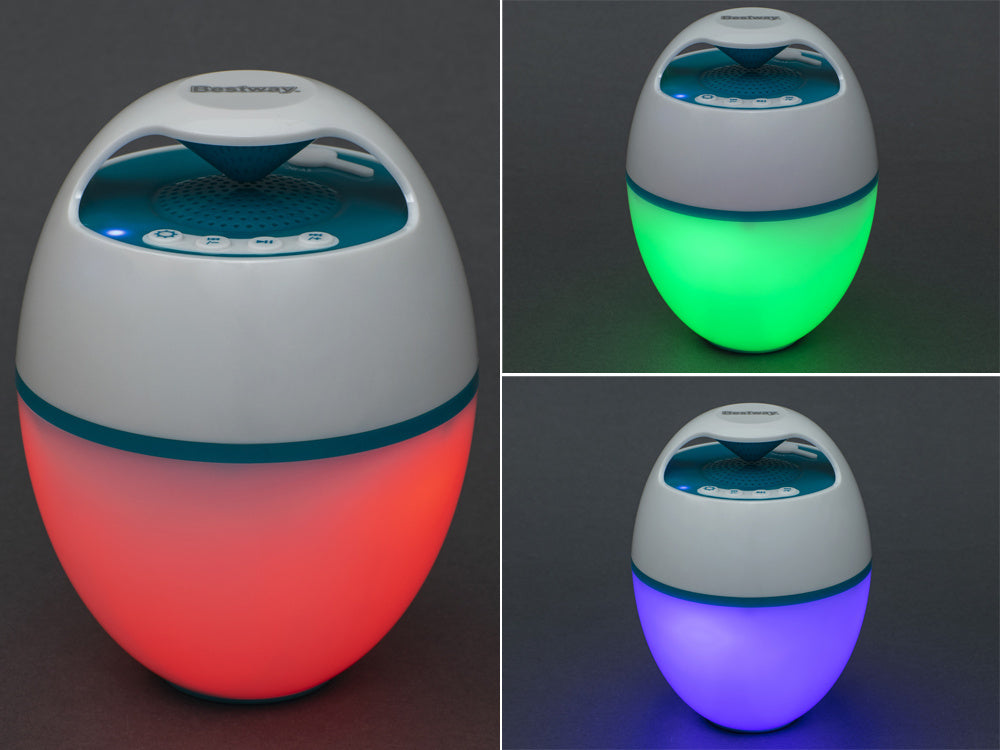 Plaukiojanti baseino kolonėlė „MusicWave“ su "Bluetooth ir LED lemputėmis, Bestway