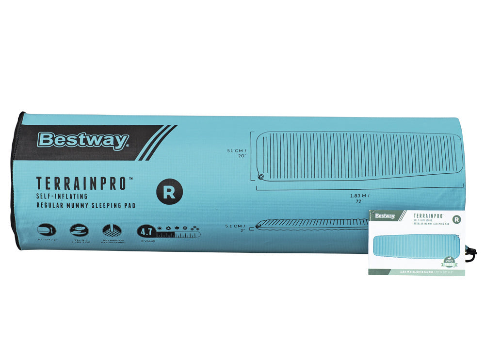 Savaime pripučiamas čiužinys 183x51cm TerrainPro, Bestway
