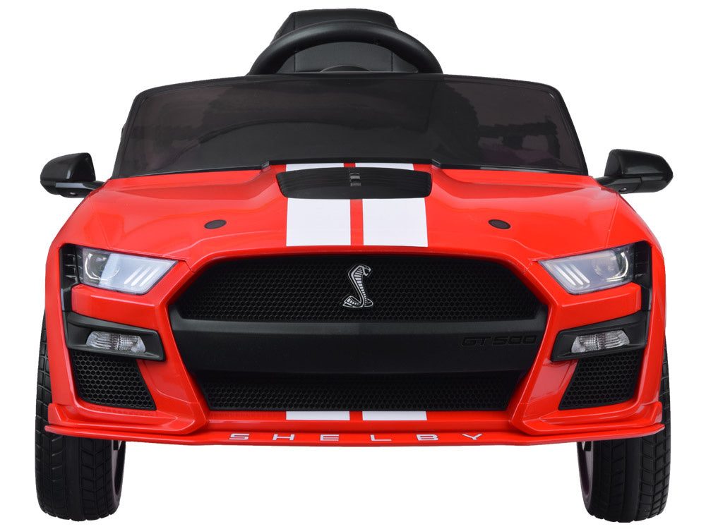 Vienvietis elektromobilis vaikams Ford Mustang Shelby GT500, raudonas