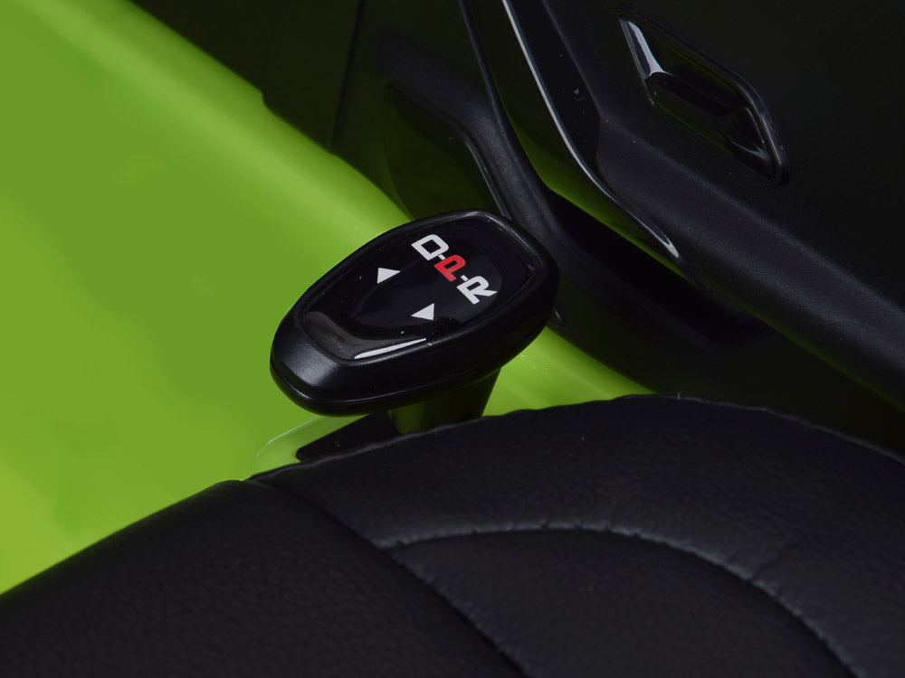 Vienvietis elektromobilis Mercedes AMG CLA 45s, žalias