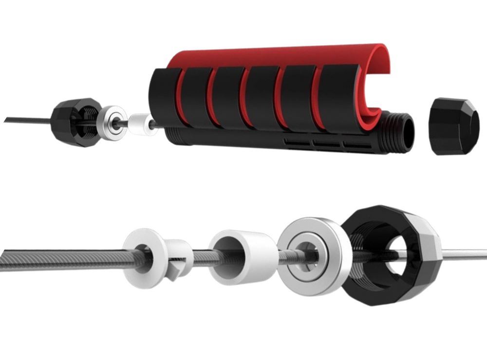 Reguliuojama šokdynė vaikams 275 cm, juoda