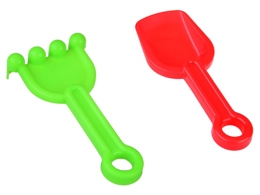 Smėlio žaislų rinkinys su kibirėliu ir priedais