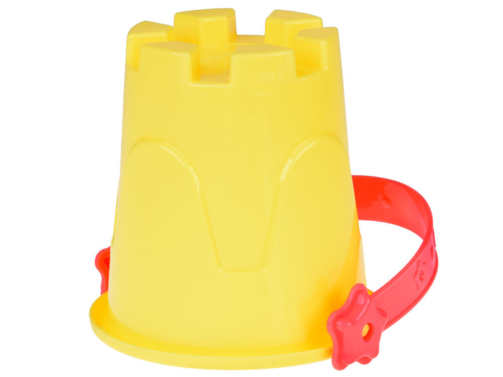 Smėlio žaislų rinkinys su kibirėliu ir priedais