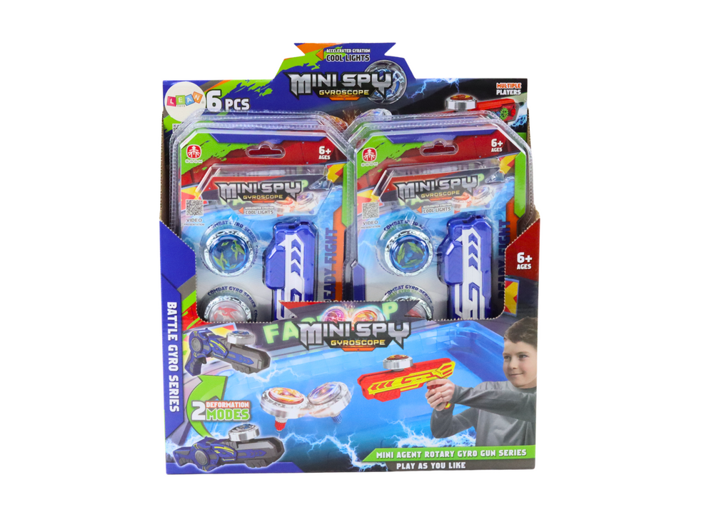 Pistoleto paleidimo rinkinys su 2 diskais, mėlynas