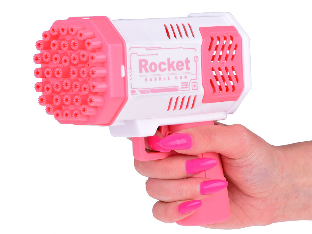 Muilo burbulų pistoleto rinkinys, rožinis