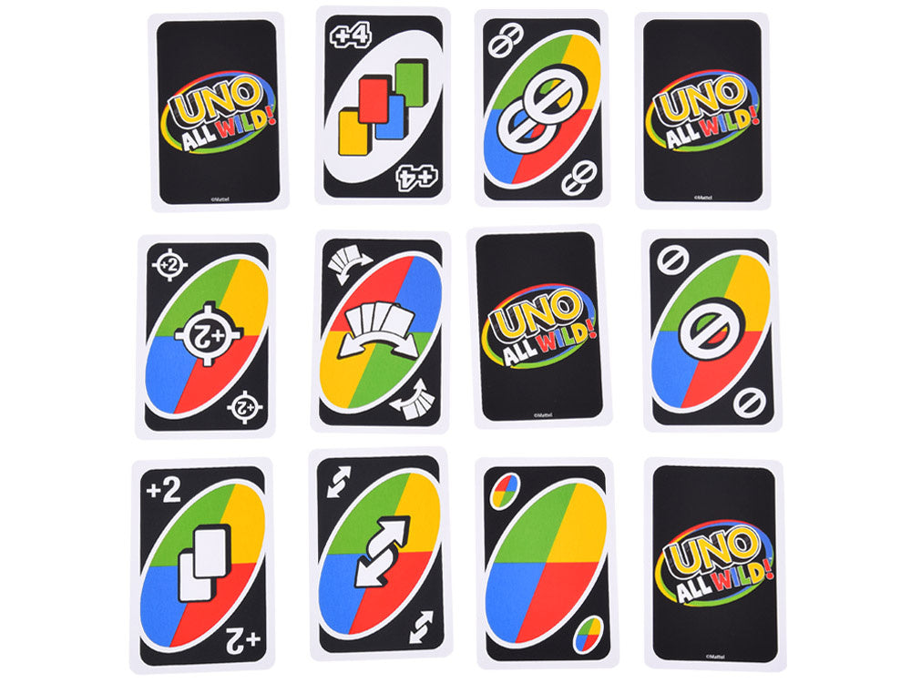 Kortų žaidimas „UNO ALL WILD“