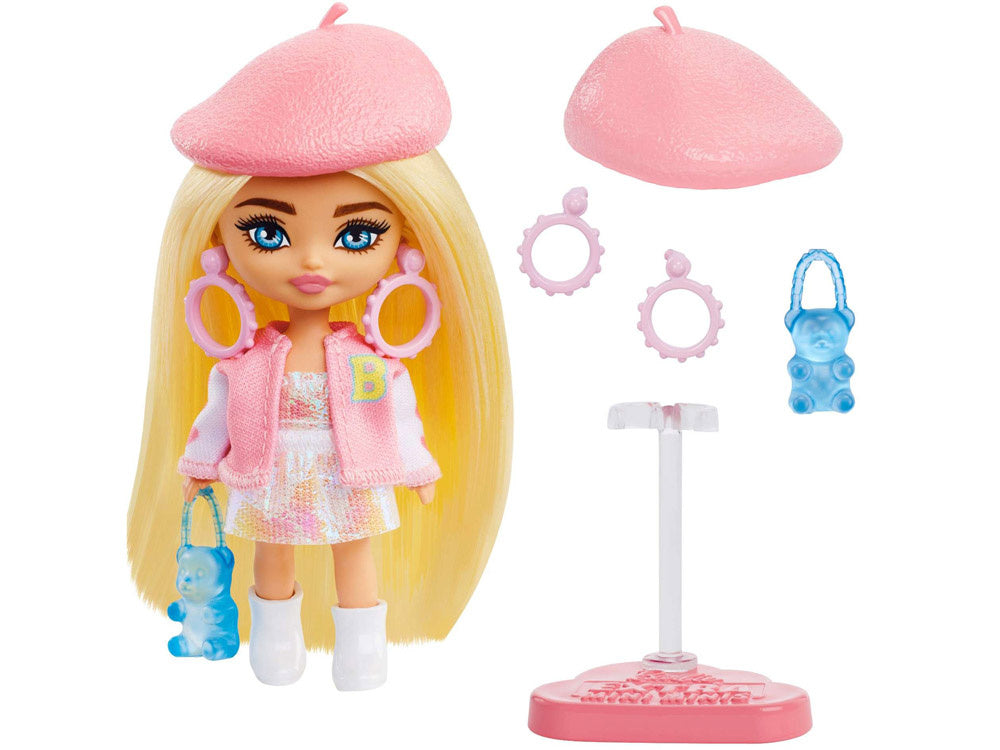 Mini lėlė Barbie su šviesiais plaukais  „Extra Mini Minis“