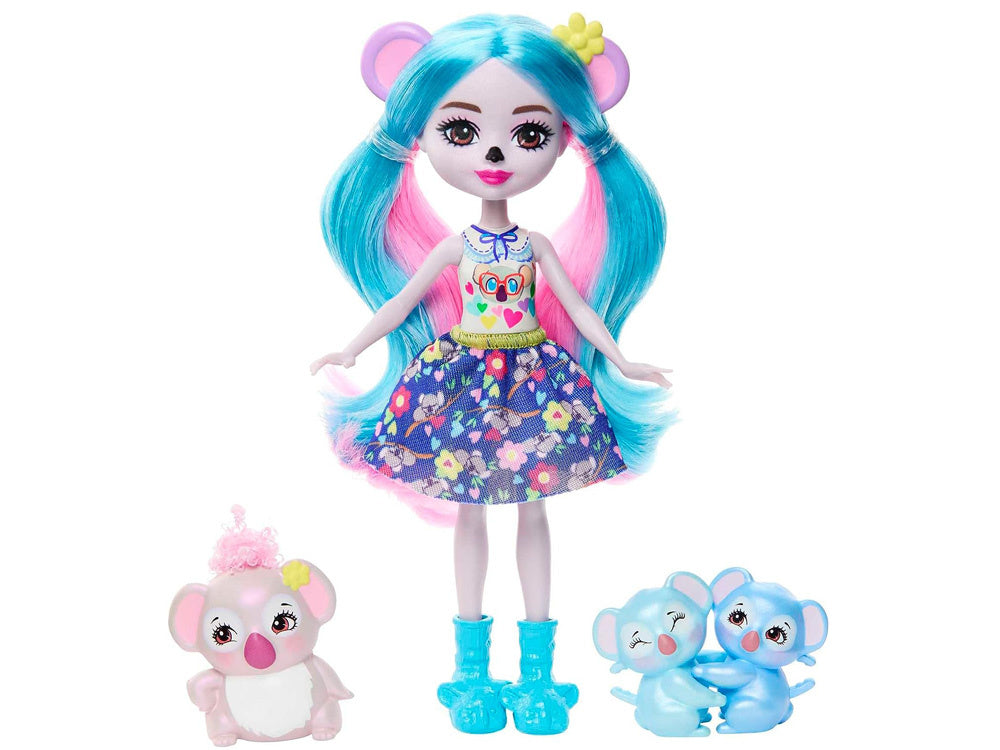 Lėlė „Enchantimals Kwala Koala“ su koalų šeima