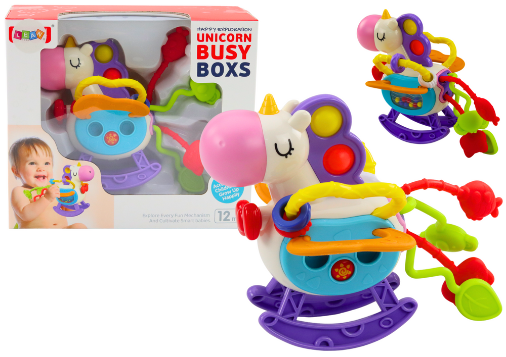 Sensorinis arkliukas vaikams su guminiais elementais