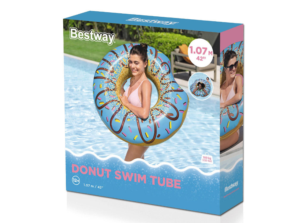 Didelis pripučiamas plaukimo ratas „Spurga“ 107 cm, Bestway