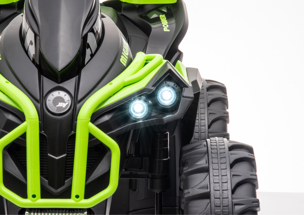 Vienvietis elektrinis keturratis vaikams GTS1199, žalias