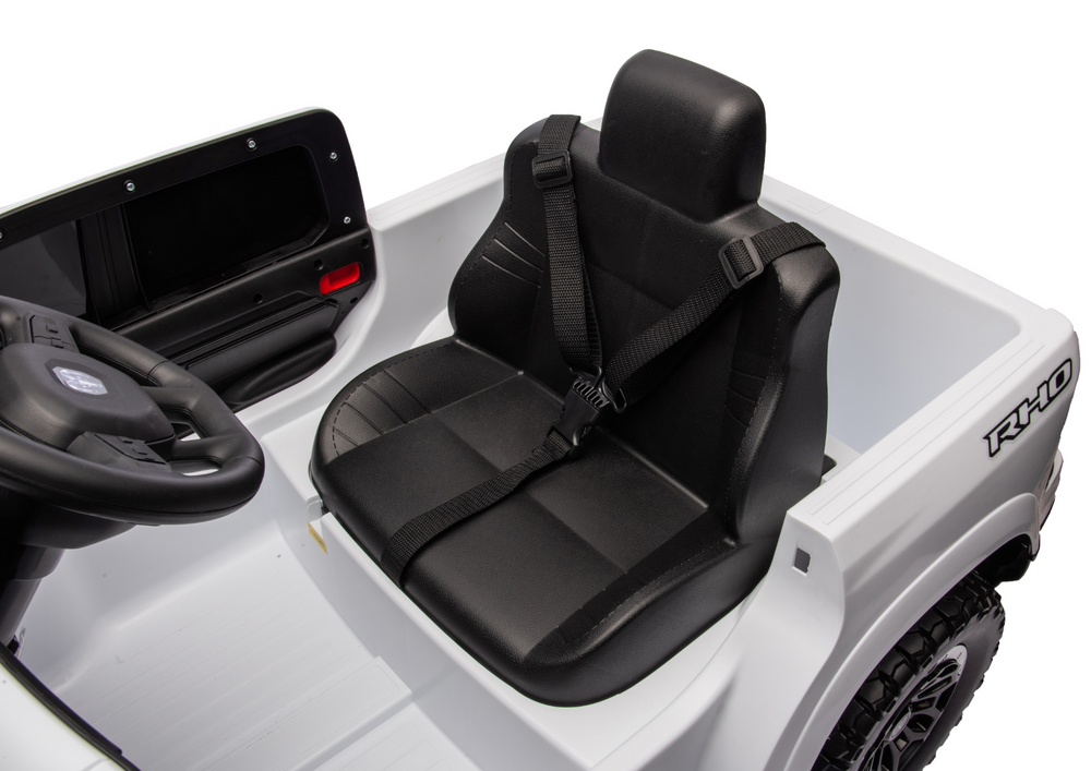 Vienvietis elektrinis džipas vaikams ZB618 Dodge Ram, baltas