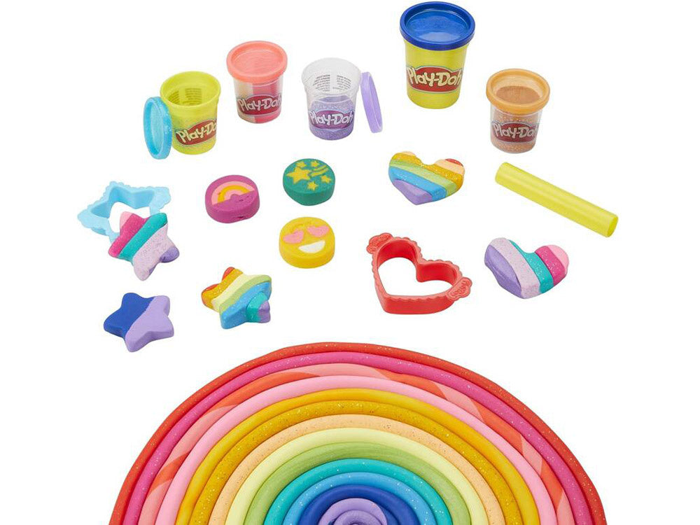 Blizgaus plastilino rinkinys „Hasbro Play-Doh“ 21 vnt.