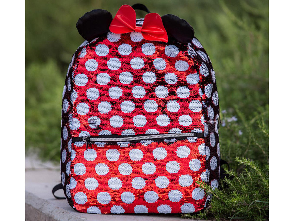 Vaikiška spindinti kuprinė „Minnie Mouse“ 40 cm