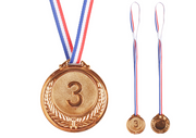 Bronzinis trečiosios vietos medalis 6,5 cm