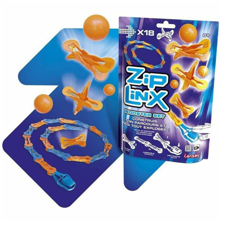 Beprotiškų kaladėlių kūrybinis rinkinys "Zip Linx"