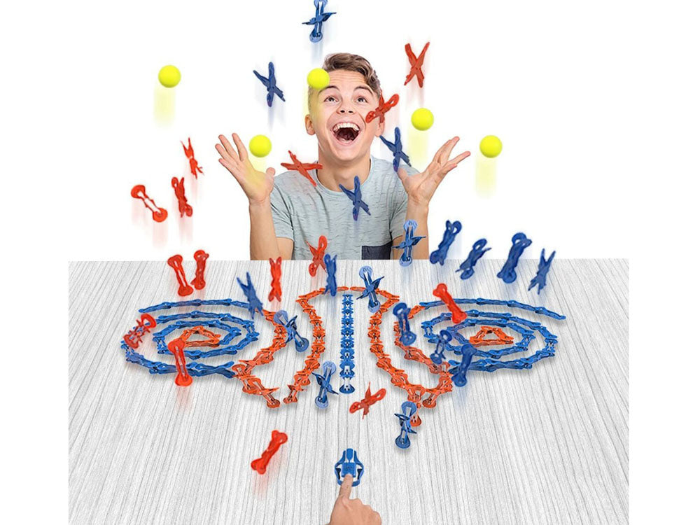 Beprotiškų kaladėlių kūrybinis rinkinys "Zip Linx"