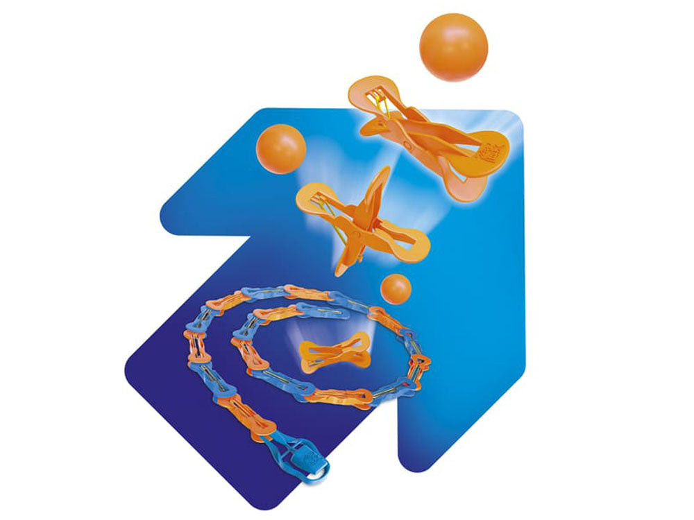 Beprotiškų kaladėlių kūrybinis rinkinys "Zip Linx"