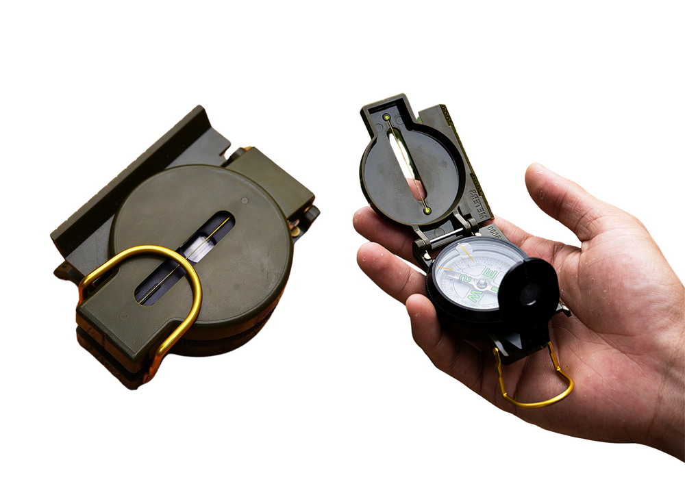 Aliumininis kompasas Busol