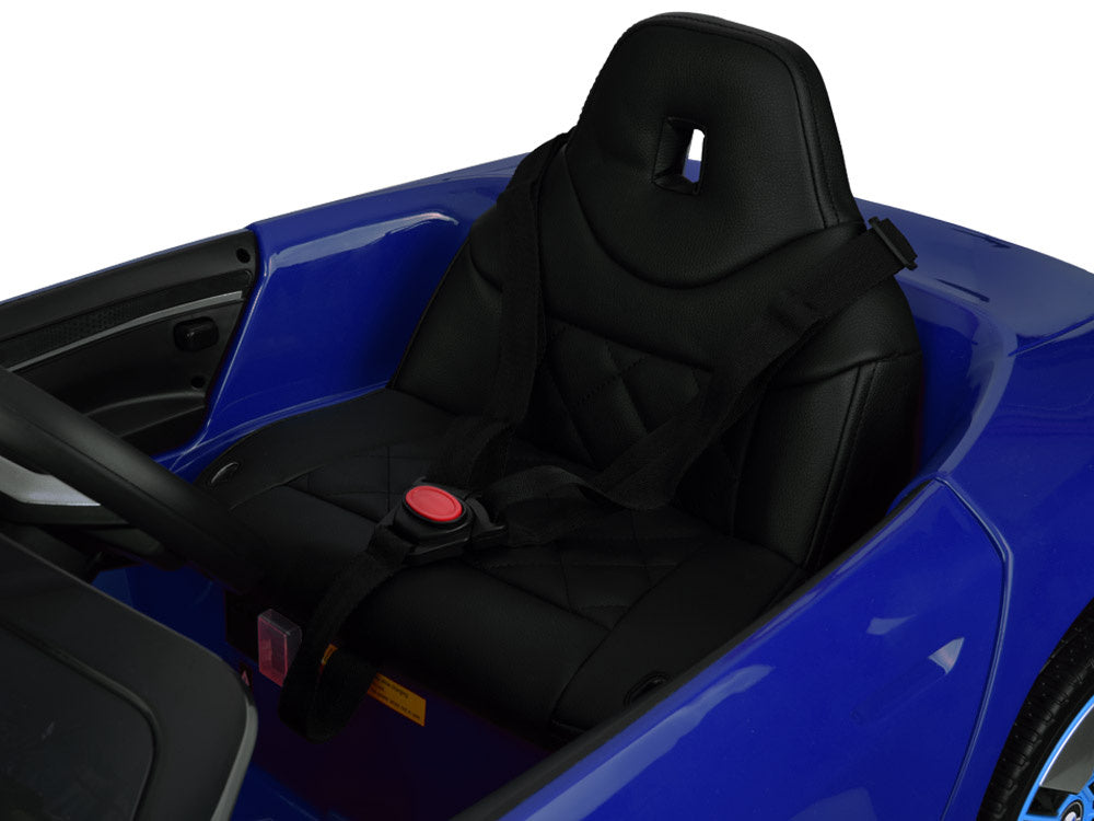 Vienvietis elektromobilis vaikams BMW i4, mėlynas