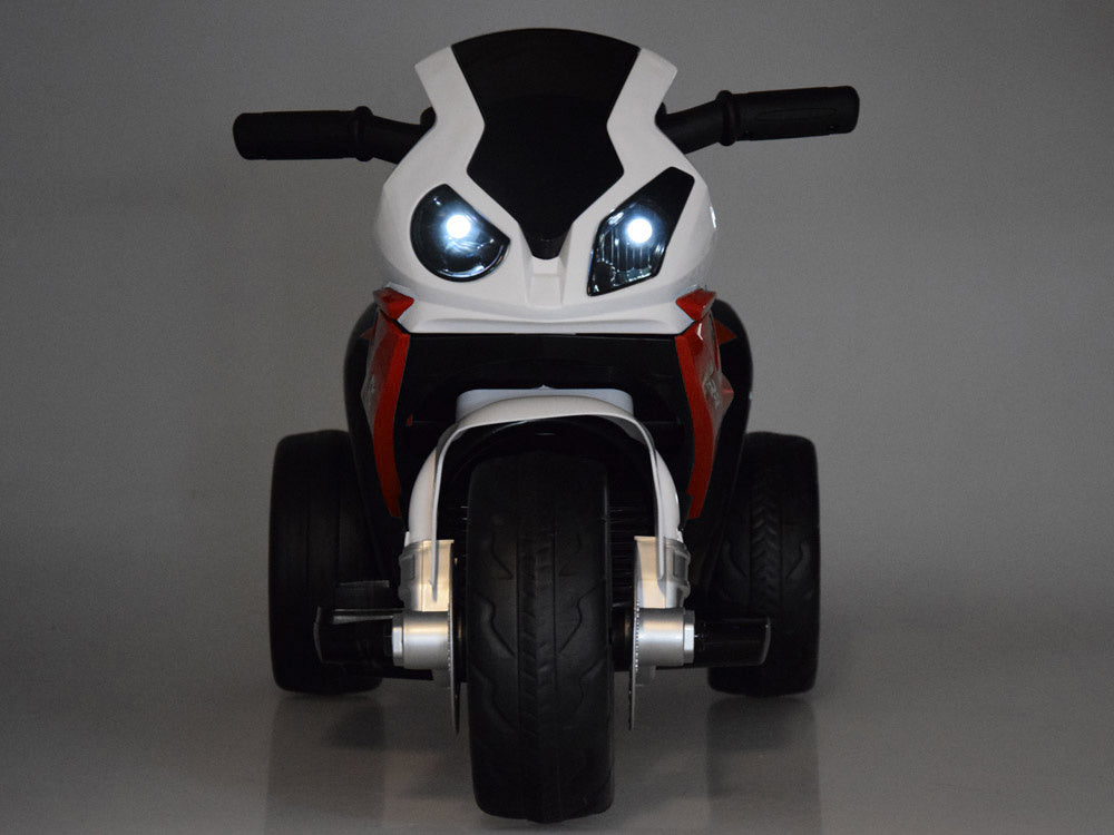 Vienvietis elektrinis motociklas vaikams BMW, raudonas