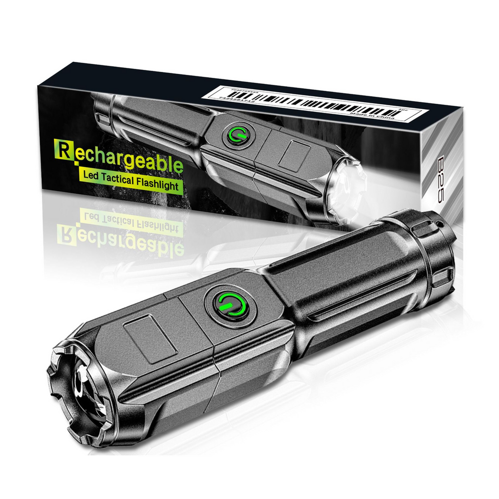 Vandeniui atsparus kišeninis LED žibintuvėlis 3 režimai