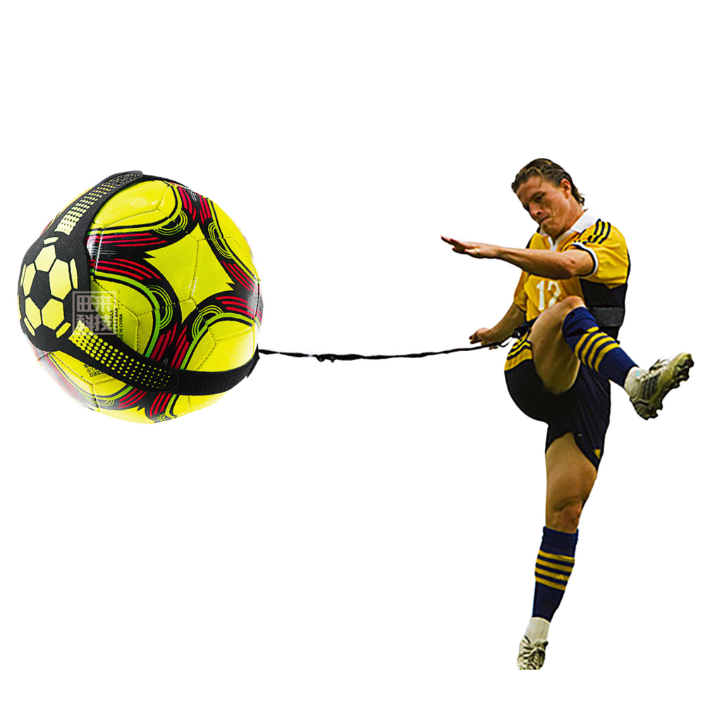 Futbolo kamuolio reguliuojamas diržas, juodas