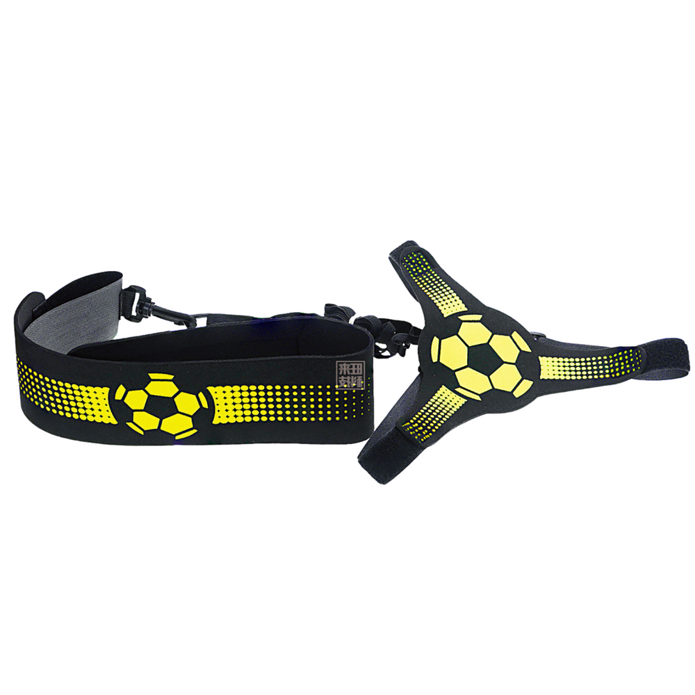 Futbolo kamuolio reguliuojamas diržas, juodas