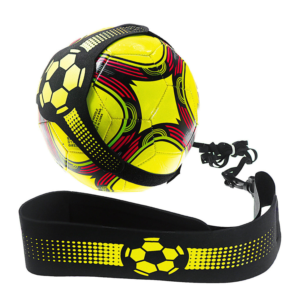 Futbolo kamuolio reguliuojamas diržas, juodas