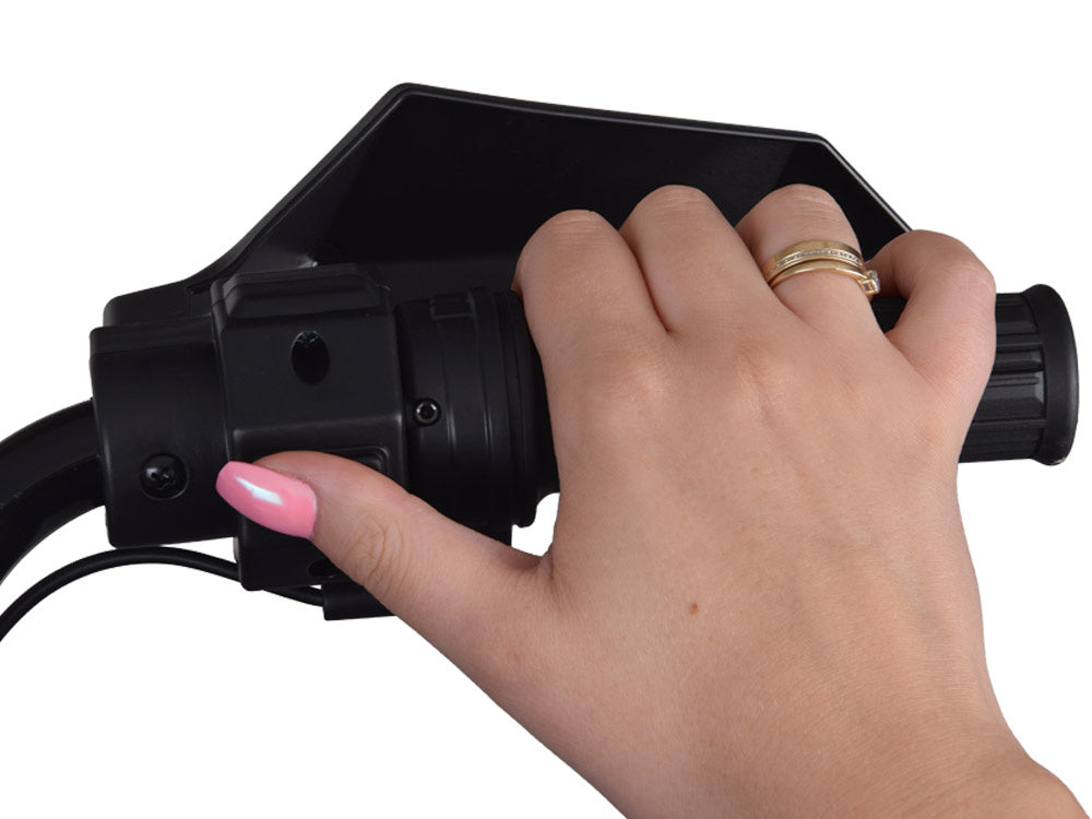 Vienvietis elektinis keturratis vaikams 4x4, raudonas