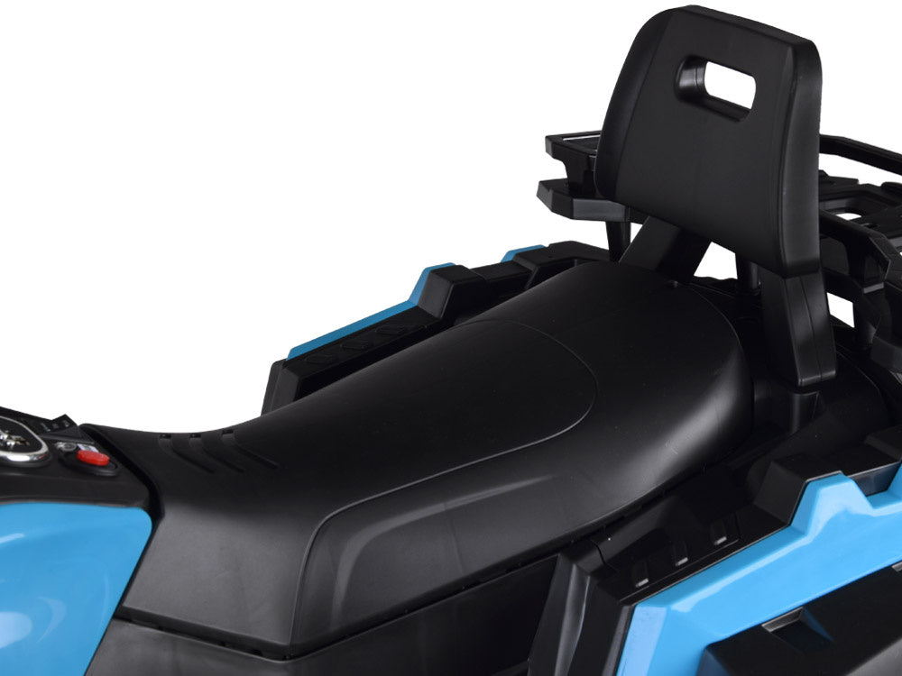 Vienvietis elektinis keturratis vaikams 4x4, mėlynas