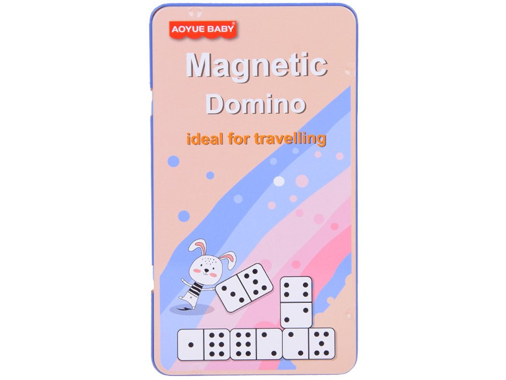 Magnetinis mini domino žaidimas vaikams ir suaugusiesiems