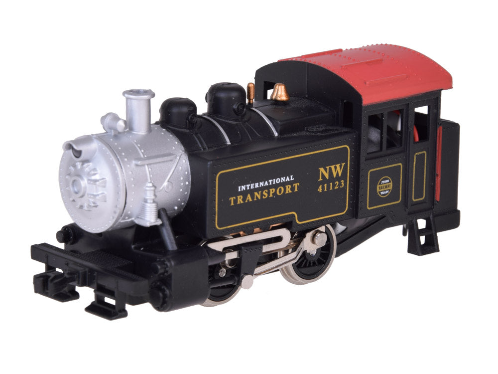 Elektrinio traukinio rinkinys su valdymo bloku H0, juodas