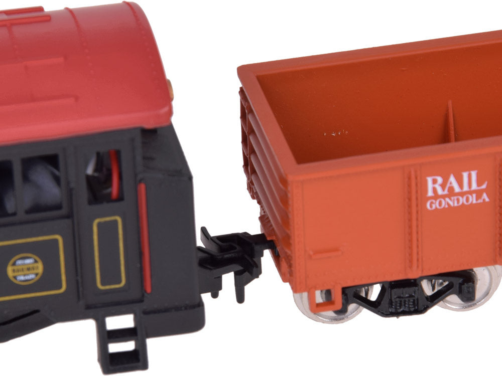 Elektrinio traukinio rinkinys su valdymo bloku H0, juodas