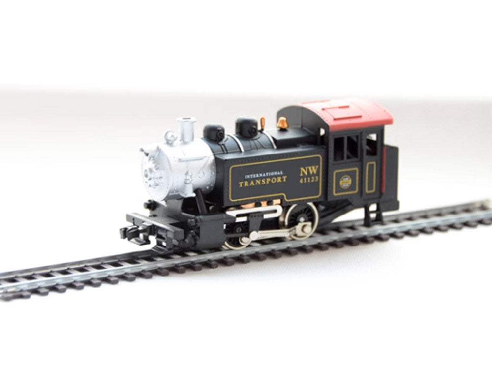 Elektrinio traukinio rinkinys su valdymo bloku H0, juodas