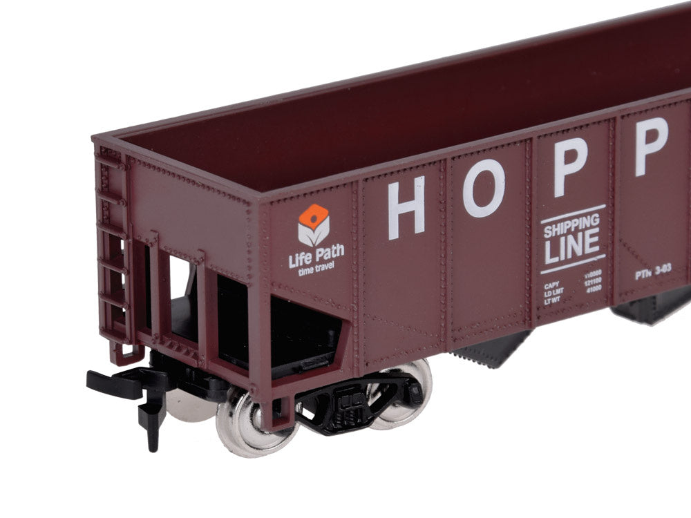 Elektrinio traukinio rinkinys su valdymo bloku H0, juodas