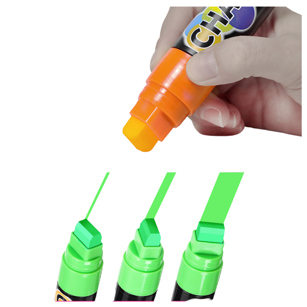 Spalvotų kreidinių žymeklių rinkinys, 8 vnt.