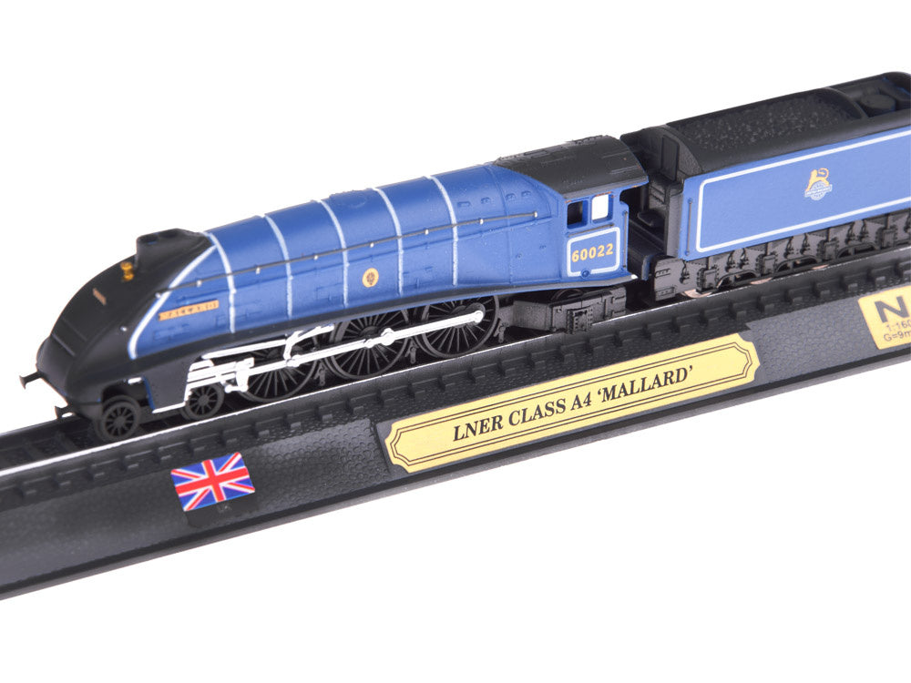 Šiuolaikinio traukinio kolekcinis modelis LNER CLASS A4 „MALLARD“