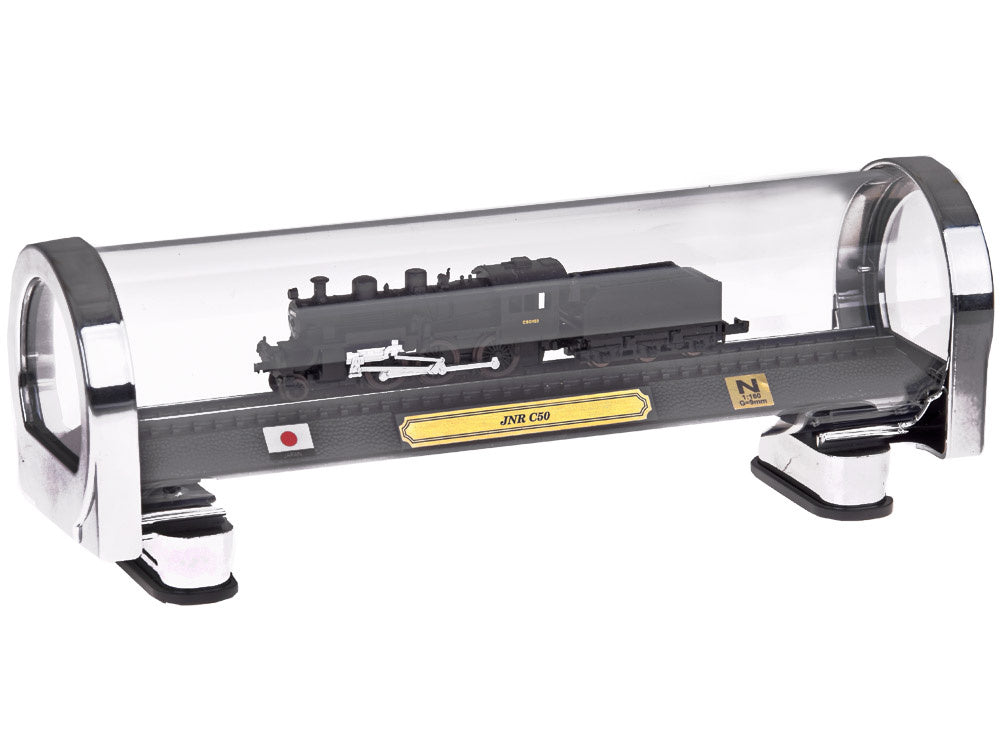 Elegantiškas kolekcinis lokomotyvo modelis JNR C50 Japonija