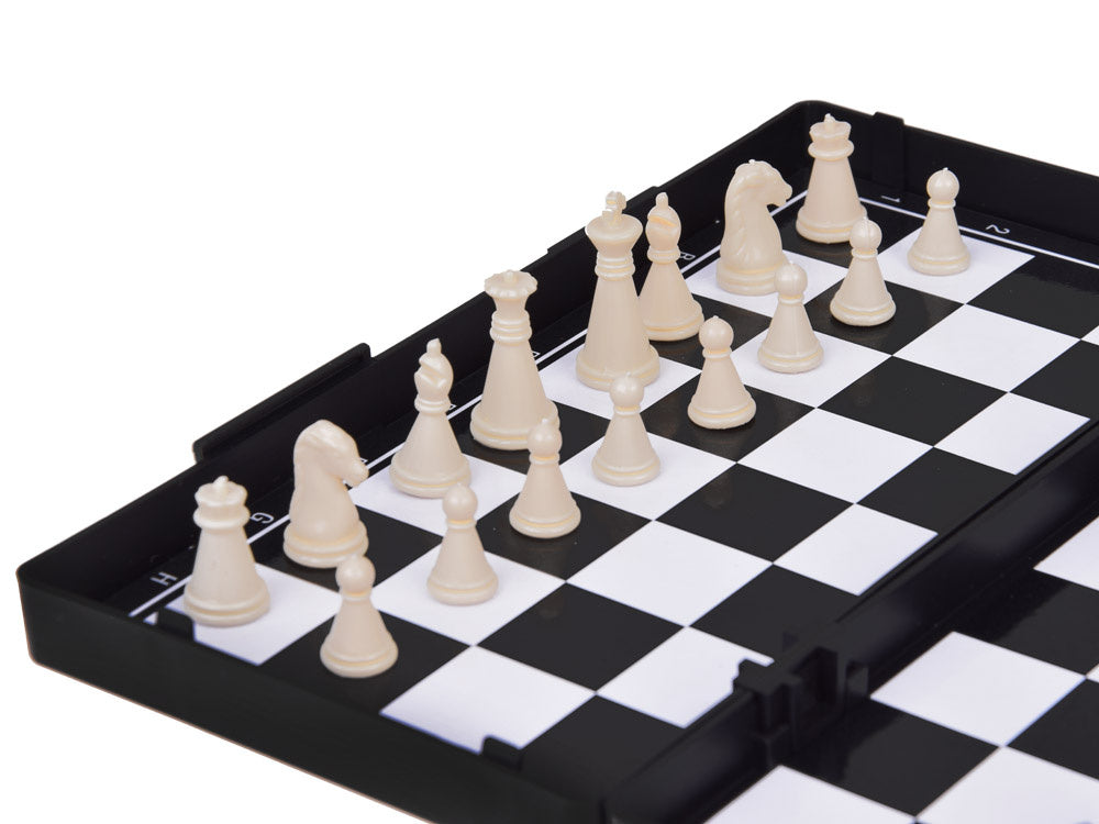 Strateginis magnetinių šaškių, šachmatų ir kiniškų šaškių stalo žaidimas 3in1