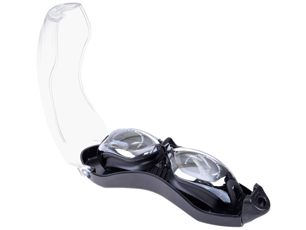 Plaukimo akinių rinkinys, pilkas