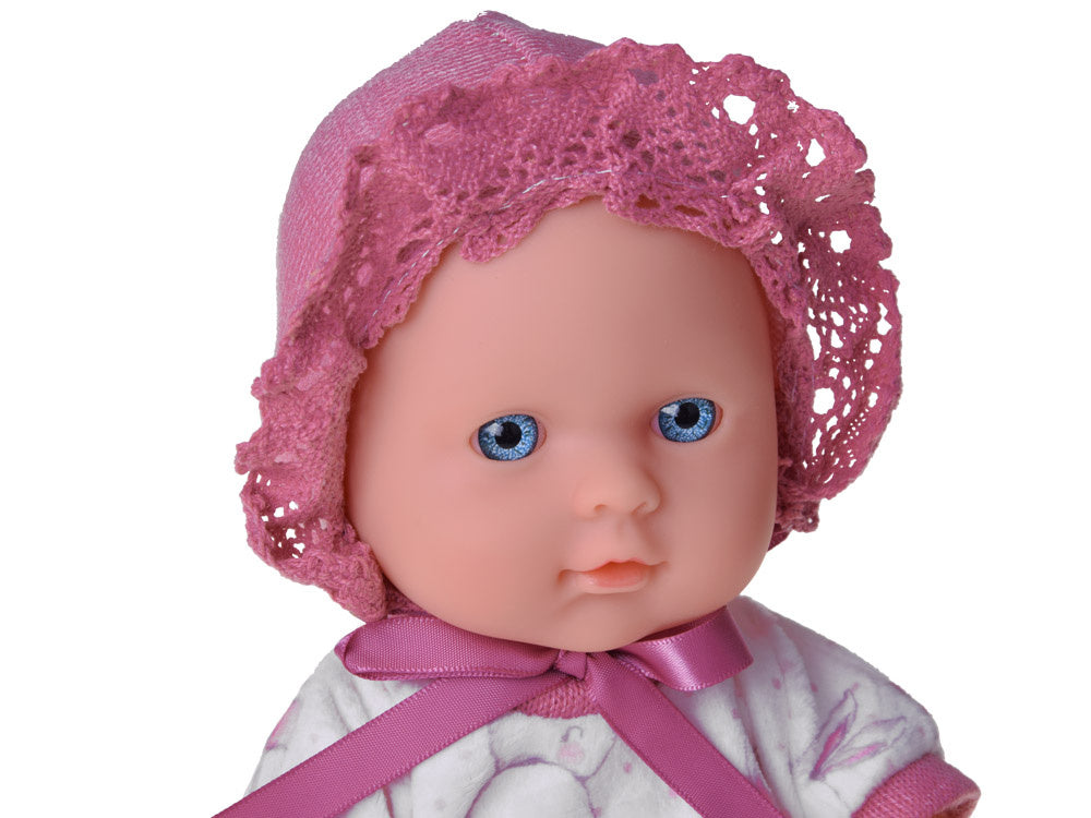 Interaktyvios lėlės ir nešioklės rinkinys, rožinis