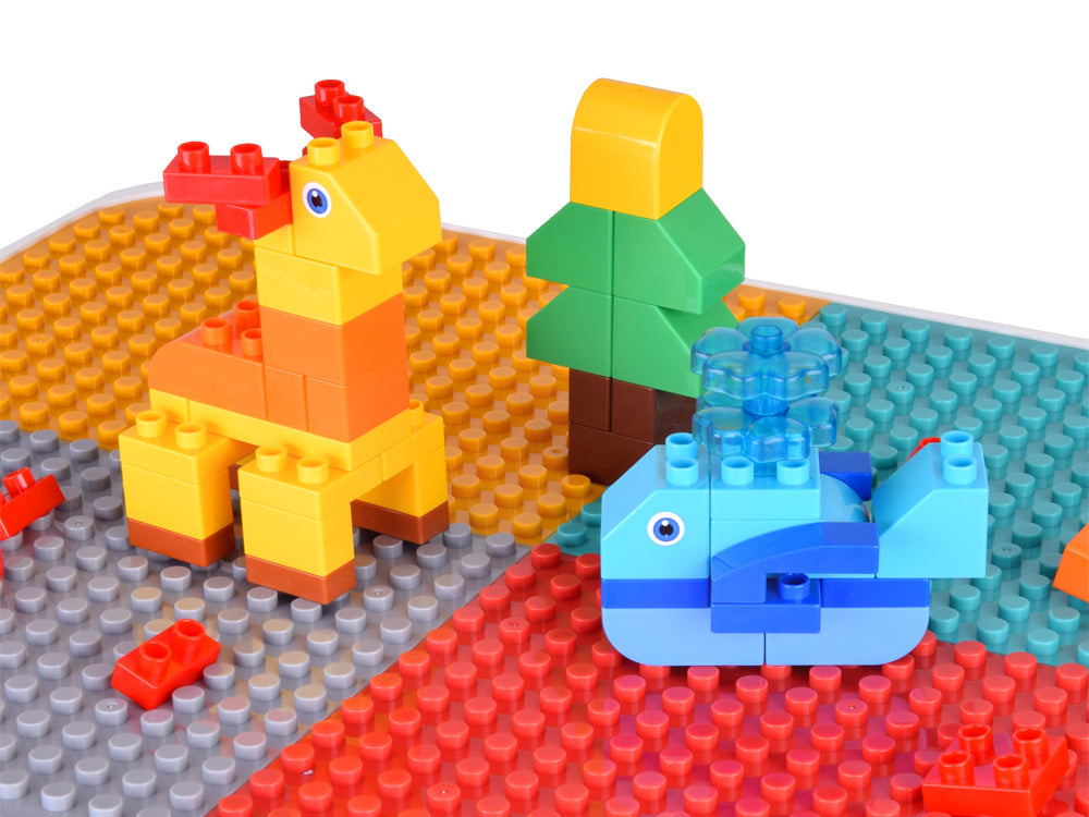 Daugiafunkcinis stalo ir kaladėlių rinkinys 3in1