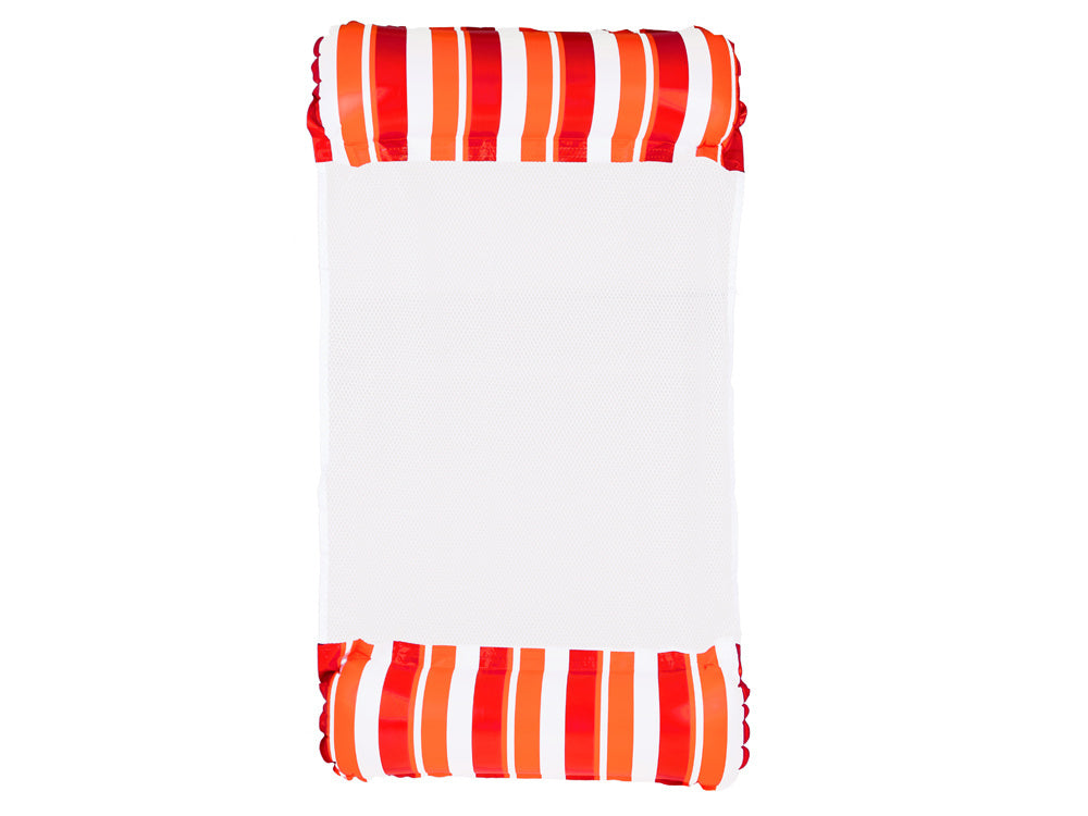 Pripučiamas plaukimo čiužinys - hamakas, raudonas