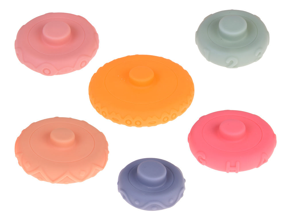 Sensorinis žaislas piramidė vaikams, vienaragis