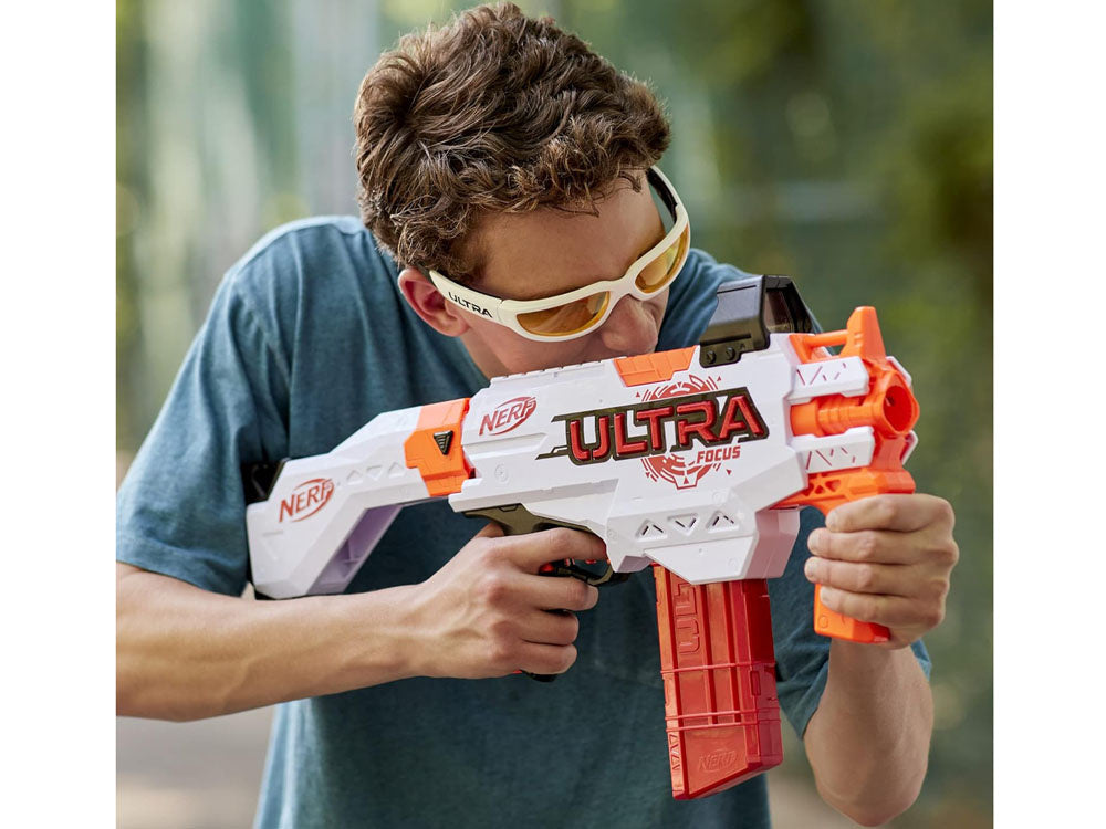 Didelis pistoletas Nerf Ultra Focus su putų kulkos