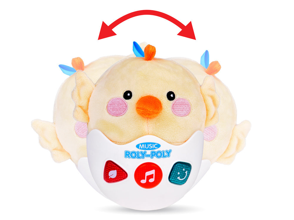 Interaktyvus viščiukas su 12 lopšinių ir šviesos efektais